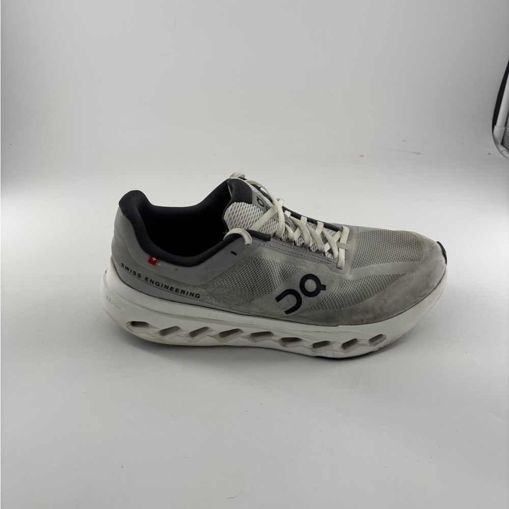 On Cloud Cloudsurfer Next Gray White Running Shoe… - image 1